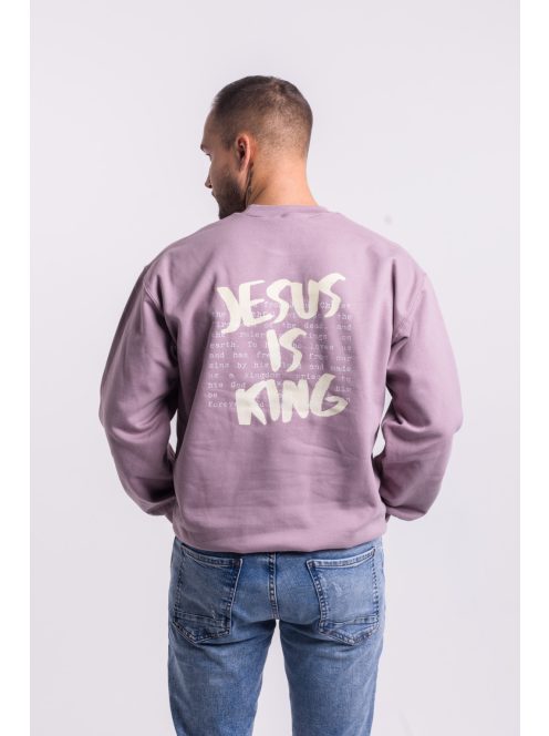 JESUS IS KING unisex trui