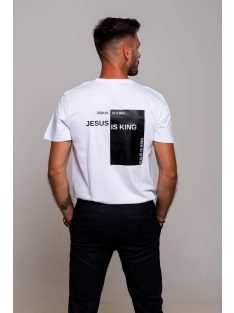 JESUS IS KING wit unisex T-shirt