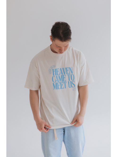 HEAVEN CAME TO MEET US OVERSIZE T-shirt