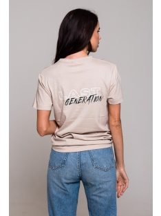 LAST GENERATION - THIS IS OUR TIME beige unisex-T-shirt