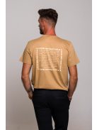 LOVE NEVER FAILS - 1CORINTHIANS 13  sand unisex T-shirt