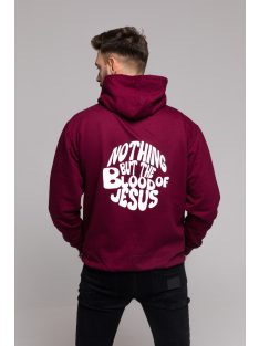 NOTHING BUT THE BLOOD OF JESUS unisex trui