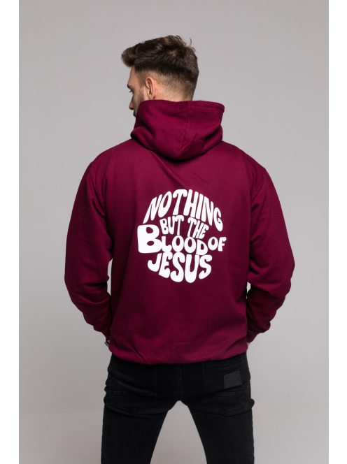 NOTHING BUT THE BLOOD OF JESUS unisex trui