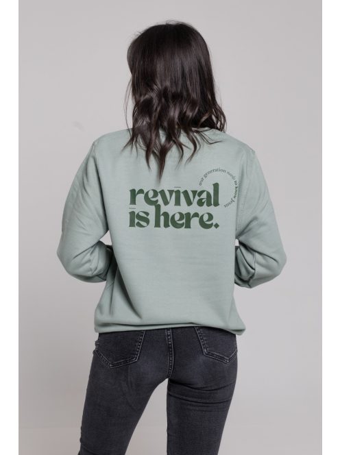 REVIVAL IS HERE unisex trui